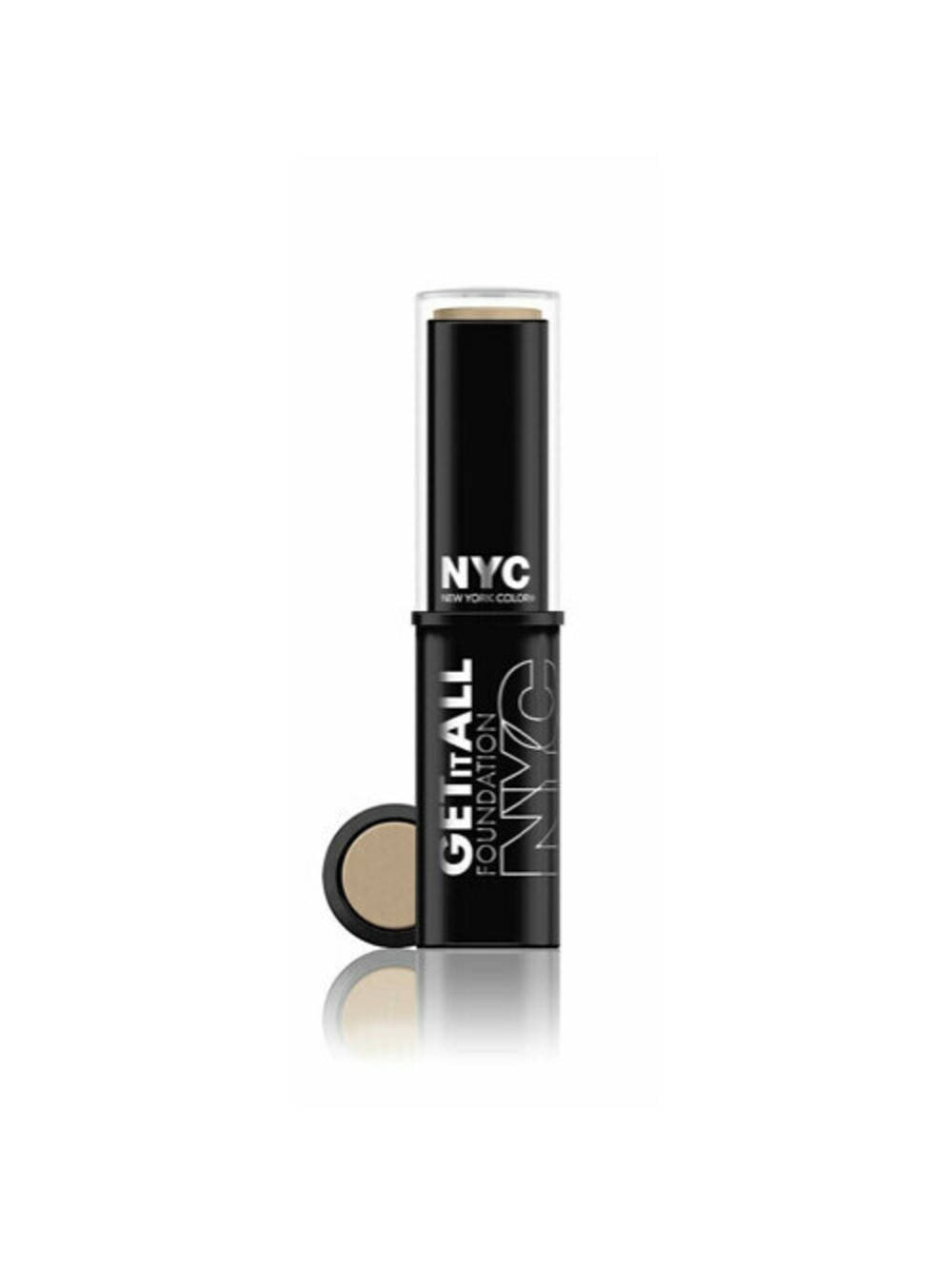 New NYC Get It All Foundation Makeup Stick in 202 Honey Beige (Sealed)